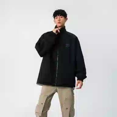 王者荣耀 瑶时之祈愿款 双面穿字母立领宽松舒适飞行员教练夹克外套 男女同款