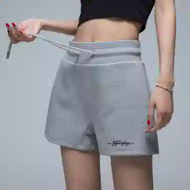 王者荣耀 美式甜辣妹拼接撞色潮流运动透气宽松舒适简约百搭三分休闲短裤 女款