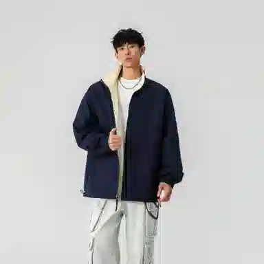 王者荣耀 瑶时之祈愿款 双面穿字母立领宽松舒适飞行员教练夹克外套 男女同款