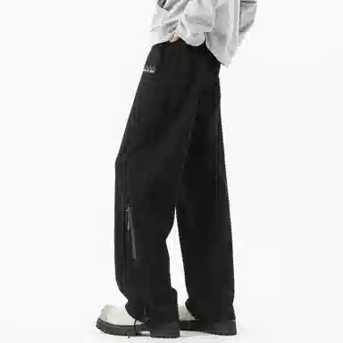 王者荣耀 地狱火款 美式山系户外无性别主义结构主义拉链装饰防泼水舒适百搭长裤休闲裤 男女同款