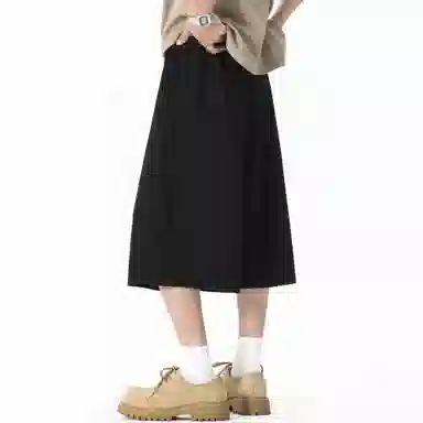 王者荣耀 地狱火款 美式街头复古舒适柔软亲肤宽松基础款系带休闲短裤 男女同款