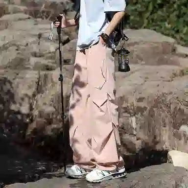 王者荣耀 美式高街宽松舒适休闲针织运动裤 男女同款