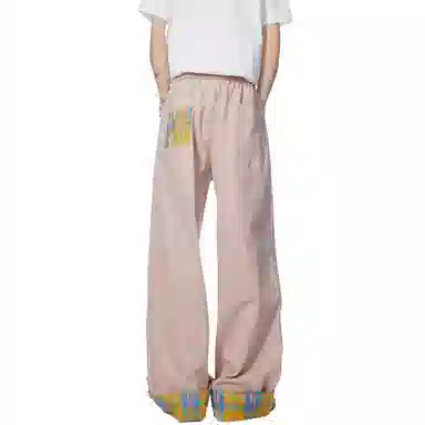 王者荣耀 美式高街个性时尚宽松舒适直筒休闲裤 男女同款