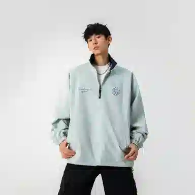 王者荣耀 瑶时之祈愿款 双面穿字母立领宽松舒适飞行员教练夹克外套 男女同款