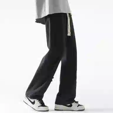 王者荣耀 美式街头经典水洗落色做旧舒适柔软廓形长裤牛仔裤 男女同款