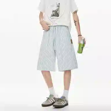 王者荣耀 美式复古格子五分裤宽松舒适透气居家户外运动休闲时尚百搭潮流篮球裤 男女同款