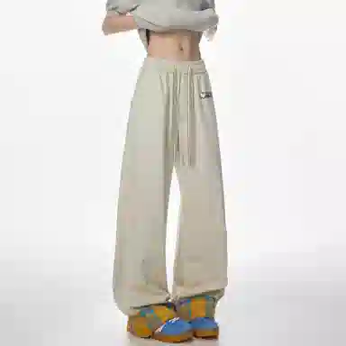 王者荣耀 美式高街个性时尚宽松舒适直筒休闲裤 男女同款