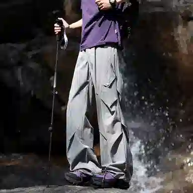 王者荣耀 美式高街宽松舒适休闲针织运动裤 男女同款