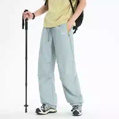 王者荣耀 美式高街反光机能伞兵户外登山通勤防水透气宽松百搭潮流时尚休闲裤 男女同款