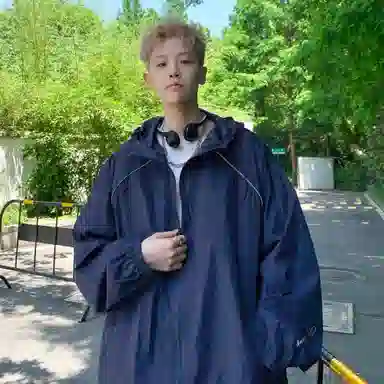 王者荣耀 美式街头潮流时尚百搭宽松柔软亲肤连帽长袖防晒服 男女同款