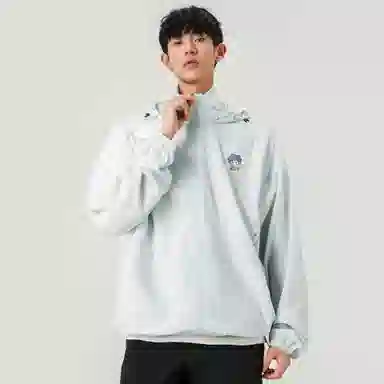 王者荣耀 曜款 山系户外凉感吸湿排汗薄款印花运动训练跑步皮肤衣亲肤舒适开衫休闲宽松纯色连帽防晒服 男女同款