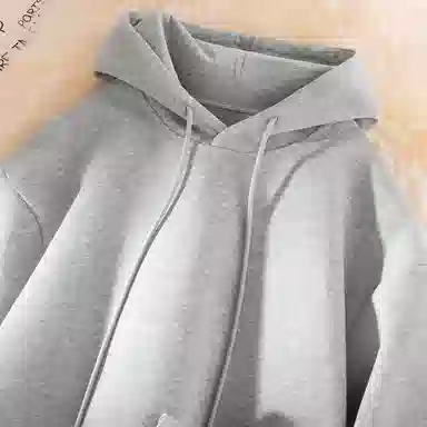 兰缪 中性风美式复古街头潮流男友风柔软舒适时尚休闲高品质重磅连帽卫衣 男女同款