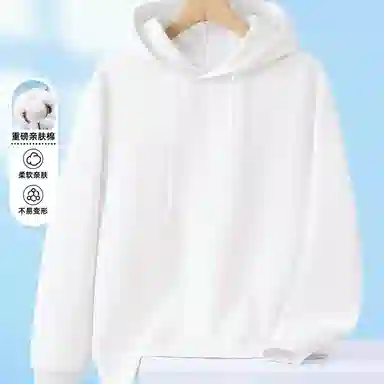 兰缪 嘻哈街头中性风美式复古潮流男友风柔软舒适时尚休闲高品质重磅连帽卫衣 男女同款