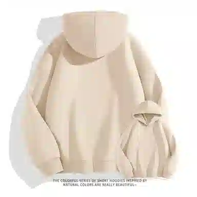 兰缪 出街炸街款嘻哈街头中性风美式复古潮流男友风柔软舒适时尚休闲高品质重磅连帽卫衣 男女同款