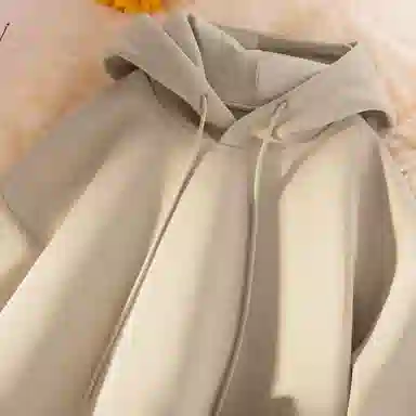 兰缪 中性风美式复古街头潮流男友风柔软舒适时尚休闲高品质重磅连帽卫衣 男女同款