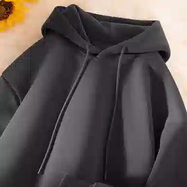 兰缪 日常通勤款款嘻哈街头中性风美式复古潮流男友风柔软舒适时尚休闲高品质重磅连帽卫衣 男女同款