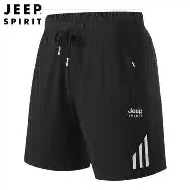 JEEP SPIRIT Logo Stripe Shorts