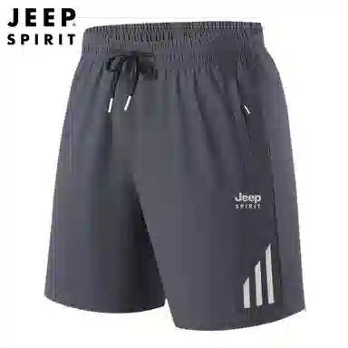 JEEP SPIRIT Logo Stripe Shorts