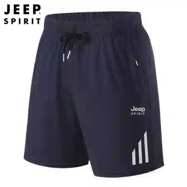 JEEP SPIRIT Logo Stripe Shorts