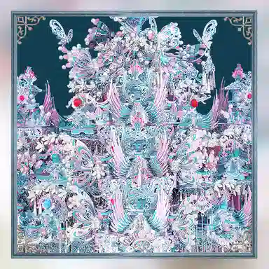 拼酷 粉黛·万工轿 拼装模型