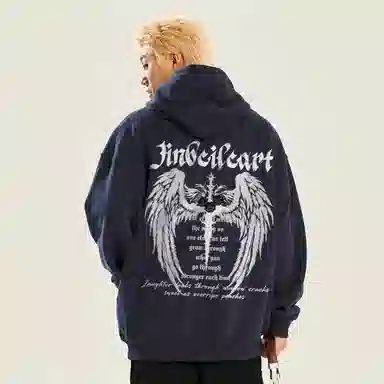 Kinbelle Hoodie Wings Logo