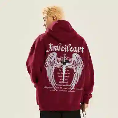 Kinbelle Hoodie Wings Logo