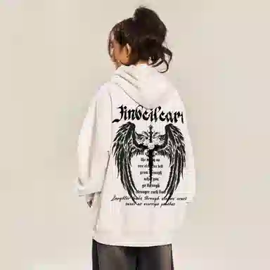 Kinbelle Hoodie Wings Logo