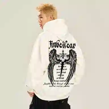 Kinbelle Hoodie Wings Logo
