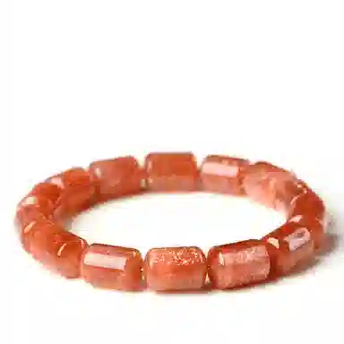 骊碧 香港轻奢 金色老型桶珠高档浪漫有意义 表白仪式感 仿水晶 手串 女款