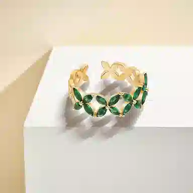 Libby Romantic Zirconia Ring S925 Silver