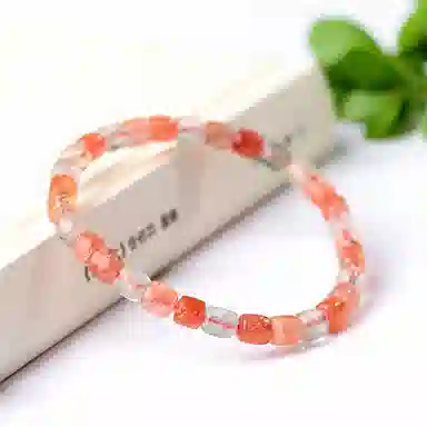 骊碧 轻奢桶珠高档浪漫有意义 仿水晶 手串 女款