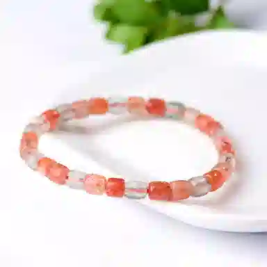 骊碧 轻奢桶珠高档浪漫有意义 仿水晶 手串 女款