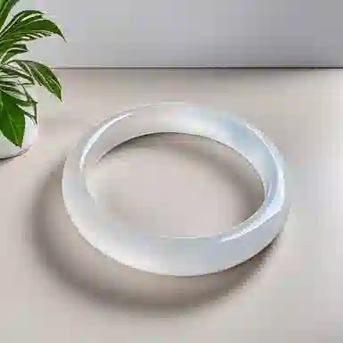 骊碧 新款白月光礼盒装实用高档浪漫有意义 表白仪式感#好运天然 玉髓 手镯 女款