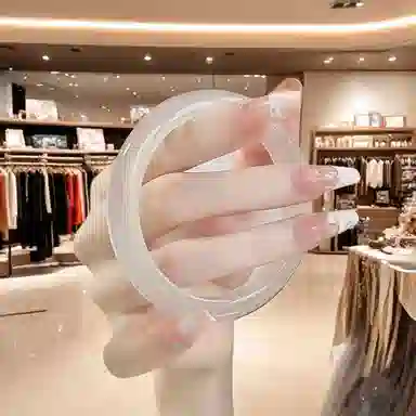 骊碧 新款白月光礼盒装实用高档浪漫有意义 表白仪式感#好运天然 玉髓 手镯 女款