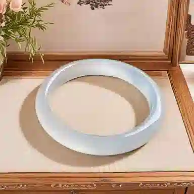 骊碧 新款白月光礼盒装实用高档浪漫有意义 表白仪式感#好运天然 玉髓 手镯 女款