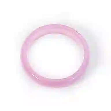 北京黄金 渐变粉 新中式国风设计 清冷高级氛围感穿搭 简约日常百搭通勤 玉髓 手镯 女款