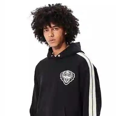 Ed Hardy Tiger Hoodie Black