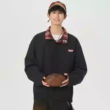 FKFT Plaid Logo Jacket