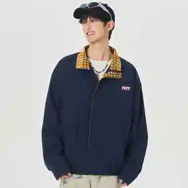 FKFT Plaid Logo Jacket