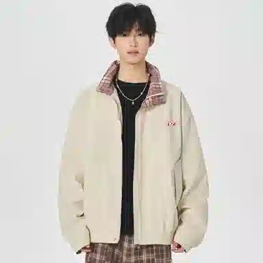 FKFT Plaid Logo Jacket