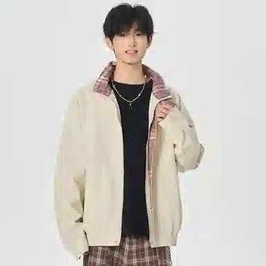 FKFT Plaid Logo Jacket