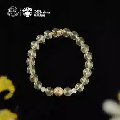 布达拉宫 【招财】财运亨通升职加薪旺事业转运珠学业顺利诸事顺遂简约高级百搭#好运 黄水晶 手串 男女同款情侣款