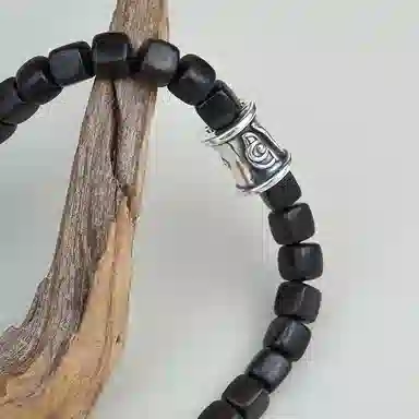 布达拉宫 原创设计锦上添花财源广进事业有成多圈方块#好运 紫光檀 手串 男女同款情侣款