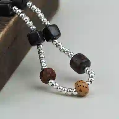 布达拉宫 原创设计锦上添花财源广进事业有成多圈方块#好运 紫光檀 手串 男女同款情侣款