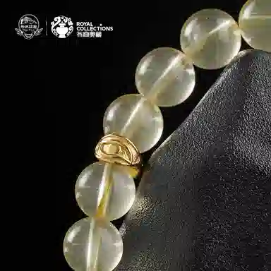 布达拉宫 【招财】财运亨通升职加薪旺事业转运珠学业顺利诸事顺遂简约高级百搭#好运 黄水晶 手串 男女同款情侣款