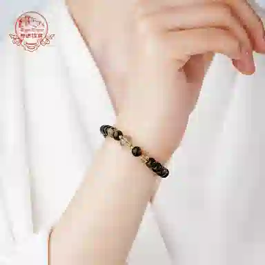 布达拉宫 原创设计高级感升职加薪财源滚滚时来好运 黑曜石 手串 男女同款情侣款