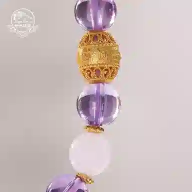 布达拉宫 国风新中式事业运爆棚偶遇佳侣四季发财 水晶 手串 女款