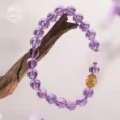 布达拉宫 国风新中式事业运爆棚偶遇佳侣四季发财 水晶 手串 女款