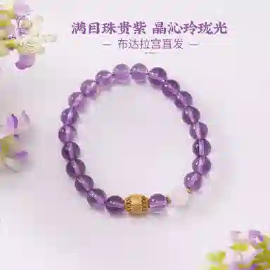 布达拉宫 国风新中式事业运爆棚偶遇佳侣四季发财 水晶 手串 女款