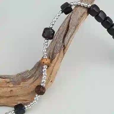 布达拉宫 原创设计锦上添花财源广进事业有成多圈方块#好运 紫光檀 手串 男女同款情侣款